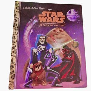 Little Golden Book Star Wars Return Of The Jedi Geof Smith Illustrated Cohee